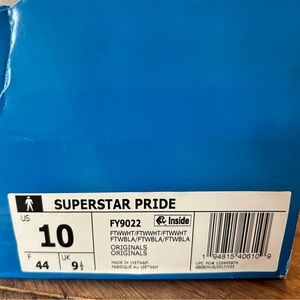 Adidas pride rockstar shoes